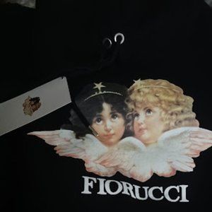 Fiourucci vintage angels hoodie size large